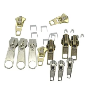 Set of 22 Zipper Pull Replacement Metal Zipper Pull Repair Zipper Pull Tab for - Picture 1 of 7