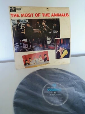 THE ANIMALS - THE MOST OF THE ANIMALS - MEGA RARE OSX 6035 MONO PRESS - 1965 VG+ - Image 1 of 4