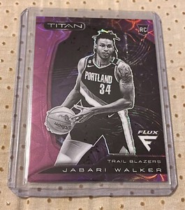 2022-23 Flux JABARI WALKER /17 Titan Purple Scope