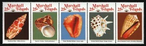 Islas Marshall 1989 - Mi-Nr. 212-216 ** - MNH - ZDR - Vida marina / Vida marina - Imagen 1 de 1