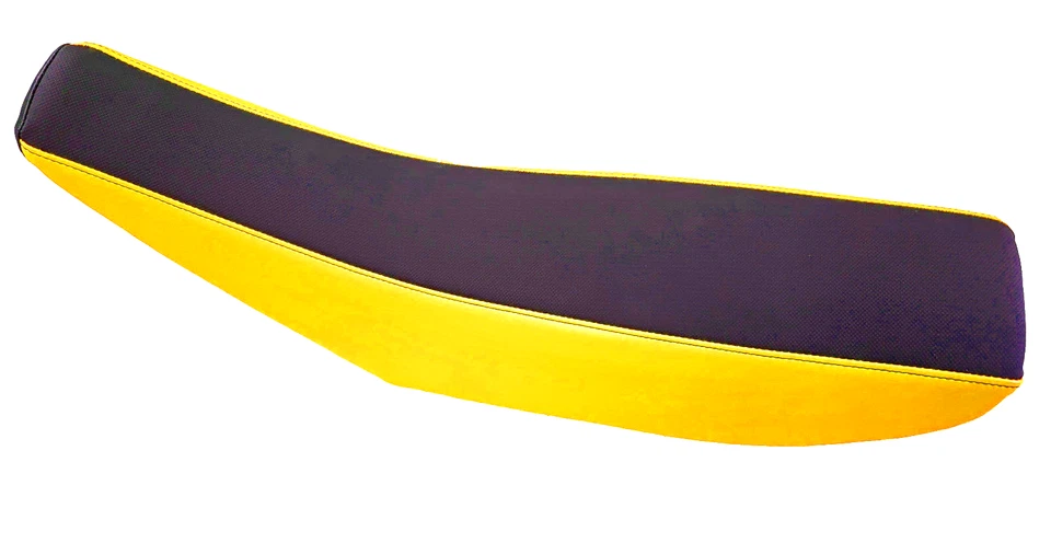 SUZUKI RM 125 RM 250 FUNDA ASIENTO PINZA ASIENTO SE ADAPTA AÑO 2001-2008 NEGRO/AMARILLO Foto 1 de 1