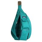 KAVU Rope Bag - Sling Pack with Adjustable Rope Shoulder Strap Green
