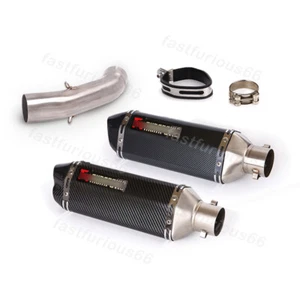 Exhaust Tips Mid Link Pipe Modified Muffler For Duke 125 250 390 RC390 2021-2023 - Picture 1 of 14