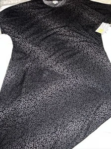 Lularoe Maria Dress Black Gray Animal Print Maxi Ombre 3XL 26/28 24 XXXL Long 🦄 - Picture 1 of 18