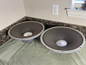 Vintage JBL D130 Woofers 16 Ohm - Excellent Condition - Original Cones - Picture 1 of 13