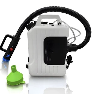 110V Electric Backpack Disinfectant ULV Cold Fogger Machine Sanitizer Sprayer - Picture 1 of 2