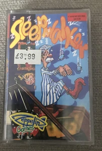 Sleepwalker Commodore 64 C64 128 Computerspiel selten Zeppelin Spiele VINTAGE 1991 - Bild 1 von 7