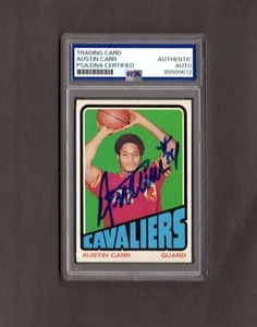 Signed Autographed 1972-73 Topps #90 Austin Carr Rookie PSA DNA COA - Picture 1 of 2