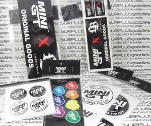 2024 TSM Model Mini-GT Official Lot of (6) STICKERS Sticker Sets w/Liberty Walk - Picture 1 of 17