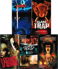 Lot of 5 Horror New VHS Video Witchouse Parasite Glass Trap Essence of Echoes