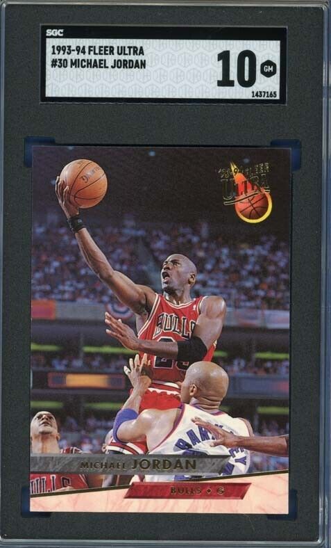 SGC 10 1993-94 Fleer Ultra #30 Michael Jordan Bulls