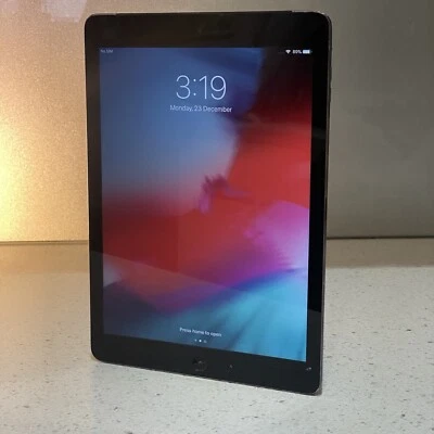 Apple iPad Air 1st Gen 64GB, Wi-Fi + Cellular, 9.7in - Space Grey A1475 #398 /DO - Image 1 of 4