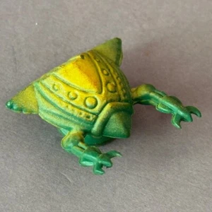 Vintage Diener Rubber Spaceship Vending Toy Battlestar Buck Rogers Claws Green - Picture 1 of 3