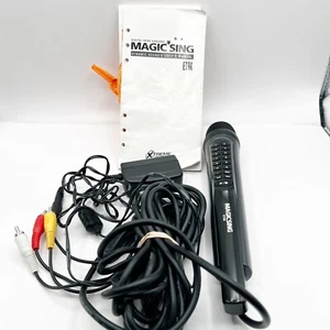 Wow Magic Sing ET9k kabelgebundenes Karaoke Mikrofon Stromkabel Handbuch Liederbuch - Bild 1 von 1