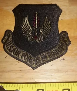 New US AIR FORCES In EUROPE Subdued Blacked Out Uniform Shirt Jacket Hat PATCH - Picture 1 of 2