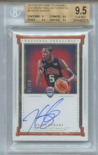 2015-16 Panini National Treasures Kevin Durant Team USA /25 Auto BGS 9.5 AU10 SP