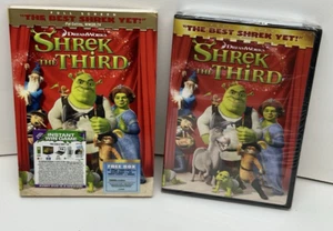 Shrek The Third DVD The Best Shrek Yet Dreamworks Full Screen Sealed Slip Cover - Picture 1 of 8