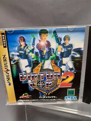 SEGA SATURN Virtua Cop 2 Japanese Version Boxed GS-9097 - Image 1 of 4