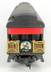 HO Rivarossi SANTA FE EL CAPITAN 85' Heavyweight Observation Passenger Car - Picture 1 of 5