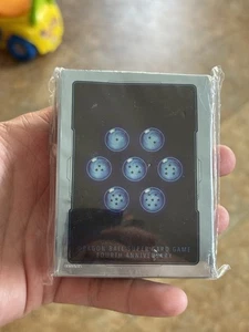 Dragon Ball Super 2021 Card Sleeves Black Star Dragon Balls 4th Anniversary - Picture 1 of 2