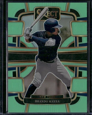 2024 Select Baseball BRANDO MAYEA #64 Concourse Green Prizm 4/49  - Image 1 of 3