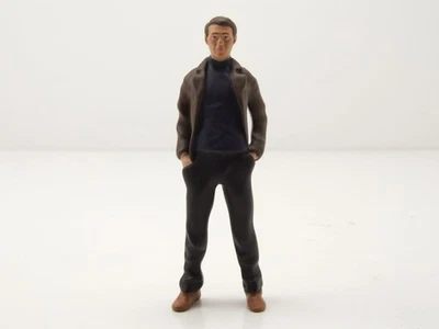 Figura Steve McQueen Bullitt Per Modelli 1:18 KK Scale - Immagine 1 di 4