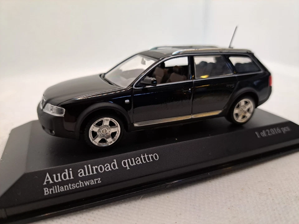 AUDI ALLROAD QUATTRO 2000  Minichamps   -NERO  1:43 - Immagine 1 di 4