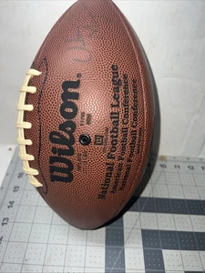 signiert Football Urban Meyer NFL Wilson Football Fading! - Bild 1 von 5