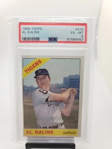 1966 Topps Baseball Al Kaline #410 PSA 6 - Picture 1 of 2
