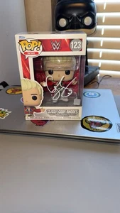 Cody Rhodes American Nightmare WWE Firmado Exclusivo Funko Pop! #123 con certificado de autenticidad JSA - Imagen 1 de 7