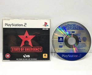PS2 - Estado de Emergencia - Promo Comunicado de Prensa - Inglés PAL Playstation 2 - Imagen 1 de 4