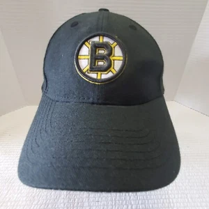 Boston Bruins Strap Back NHL Hockey Hat One Size Cap Black New Era 59 Fifty - Picture 1 of 11
