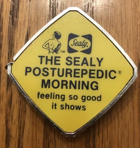 vintage Sealy Mattress Advertising Barlow Tape Measure - Picture 1 of 4