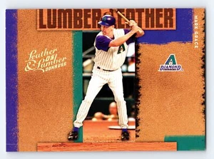 2005 Donruss Leather & Lumber #LL-15 Mark Grace Gold SN/50 - Picture 1 of 2