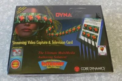 Vintage Core Dynamics DYNA FX Streaming Video Capture & Television Card PC NEW - Image 1 of 4