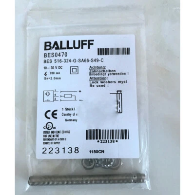 un nuevo sensor de proximidad BALLUFF BES 516-324-G-SA66-S49-C ENVÍO RÁPIDO Foto 1 de 2