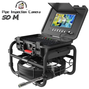 9Inch 50M 1080P 512HZ Locator Video Audio Recording Sewer Pipe Inspection Camera - Picture 1 of 24