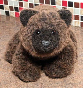 Excellent/Vintage 1988 Gund Grizzly/Brown Bear Tracker 10" Plush Toy stuffed - Picture 1 of 8