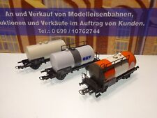 3 Stück Kesselwaggons          12/38