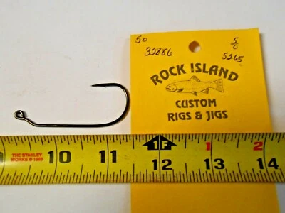 Mustad Jig Hooks # 32886 50 ct