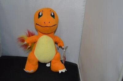 精灵宝可梦 Charmander 玩具工厂 11 英寸毛绒填充动物 2009 A7 — 第 1/4 张图片