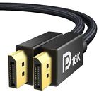 IVANKY VESA Certified Displayport Cable 2.1 16K DP Cable 16K@60Hz 8K@120Hz 4K...