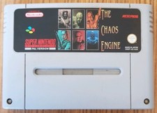 SUPER NINTENDO, THE CHAOS ENGINE, SNES GAME. 