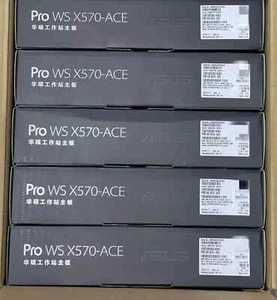 ASUS X570-ACE Pro WS AM4 Workstation Support 5800x 3d CrossFireX n NVIDIA SLI - Picture 1 of 4