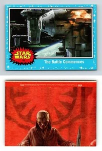 Battle Commences #106 Journey To Star Wars The Last Jedi 2017 Topps Trading Card - Picture 1 of 1