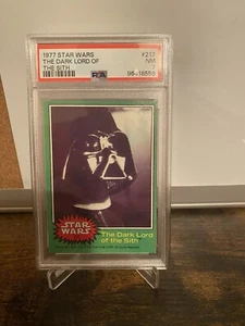 1977 STAR WARS #217 Darth Vader THE DARK LORD OF THE SITH PSA 7 ๐ฅ - Picture 1 of 13