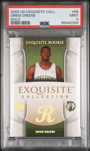 2005 Upper Deck UD Exquisite Orien Greene Rookie Gold /25 #86 PSA 9 - Picture 1 of 2