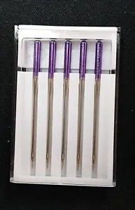 Genuine Janome Needle  "Purple Tip"  Size: 14/90  5/Pack - Picture 1 of 1