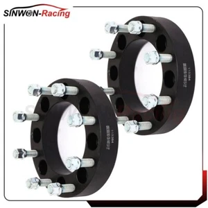 2X 1.5" 8x6.5 to 8x180 Adapter Wheel Spacers For Chevrolet C2500 K2500 GMC C2500 - Picture 1 of 8