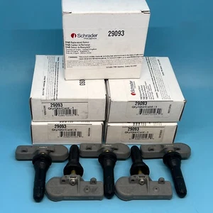 New Schrader 29093 TPMS Sensor Set (5) 433 mhz 2019 2020 2021 Jeep Wrangler JL - Picture 1 of 4